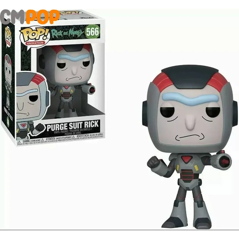 Purge Suit Rick - #566 - Funko Pop! - Animation - Rick and Morty
