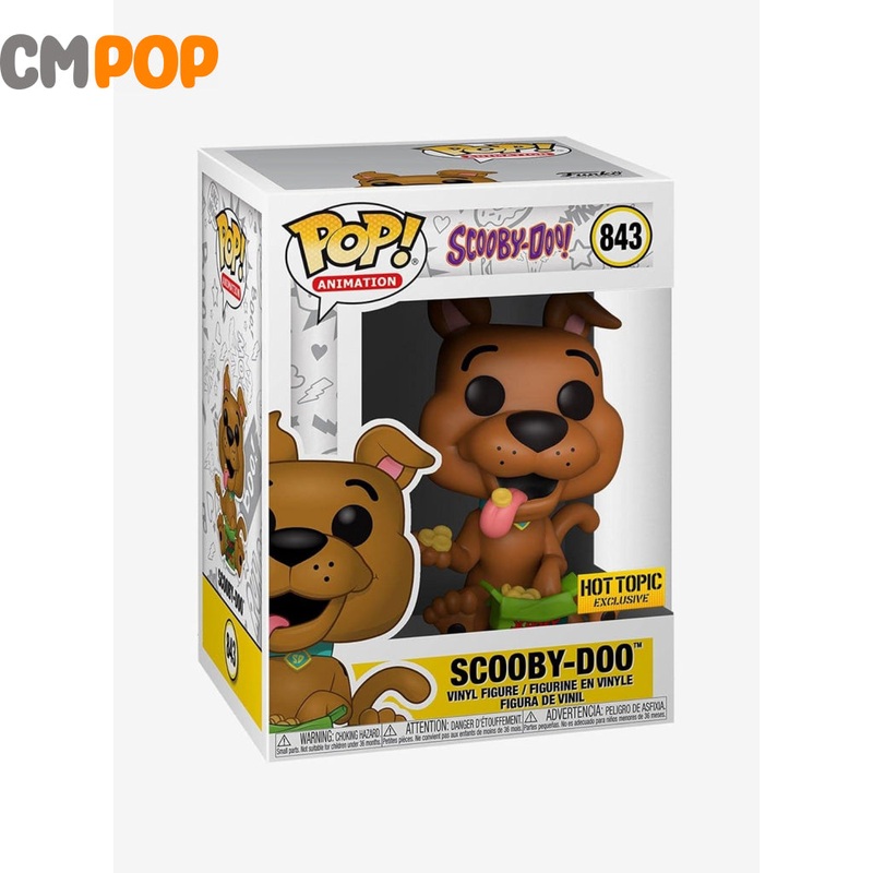 Scooby-Do - #843 - Funko Pop! - Animation - Scooby Doo - Hot Topic Exclusive