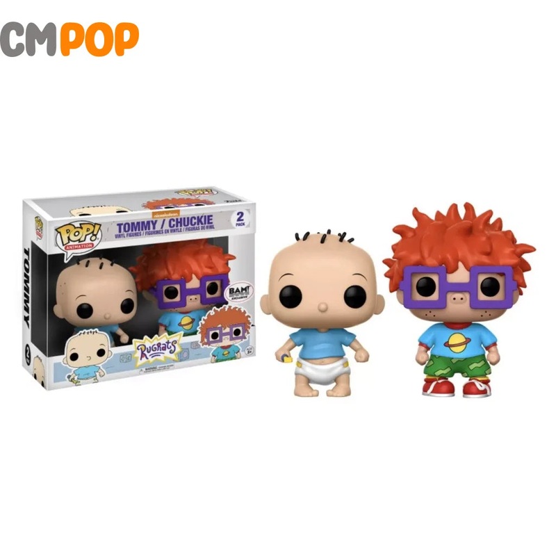 Tommy and Chuckie - 2 Pack - Funko Pop! - Nickelodeon - Rugrats - Bam Exclusive