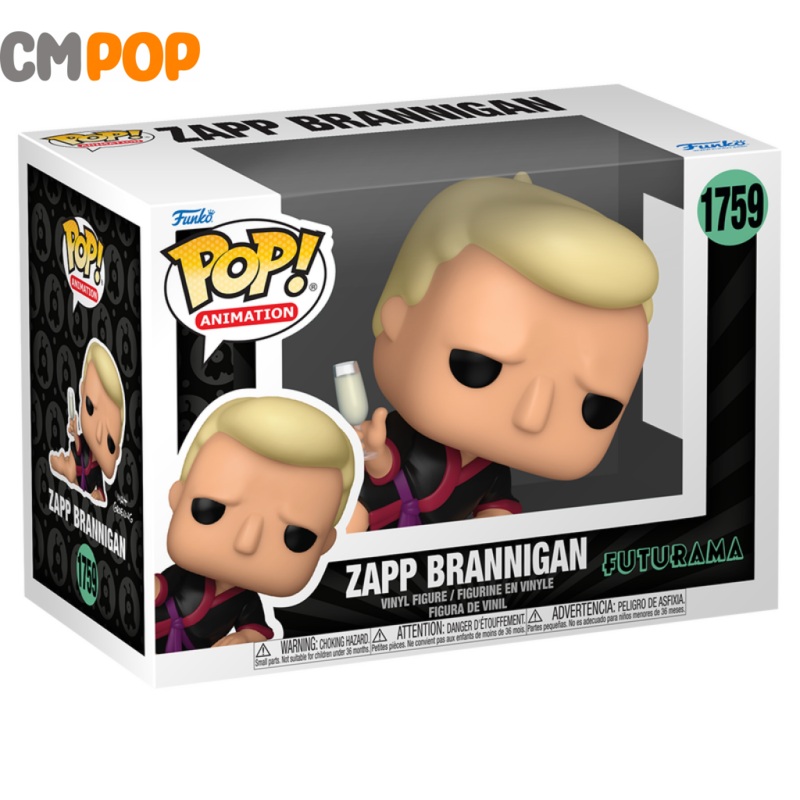 Zapp Brannigan - #1759 - Funko Pop! - Animation - Futurama