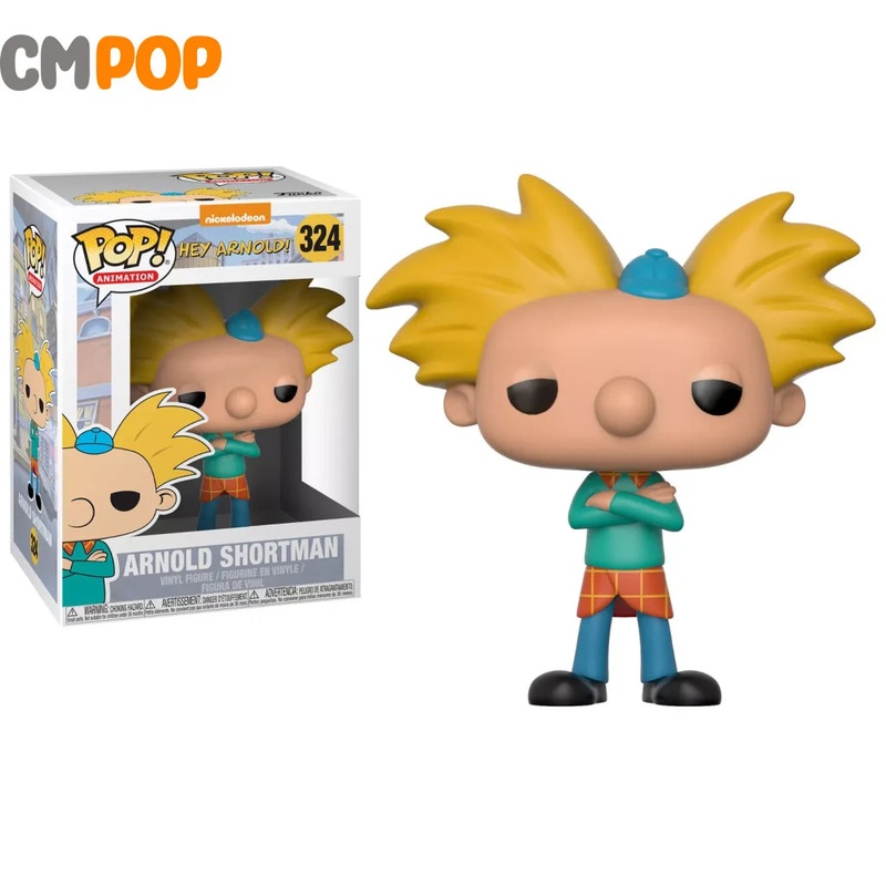 Arnold Shortman - #324  - Funko Pop! - Animation - Nickelodeon - Hey Arnold!