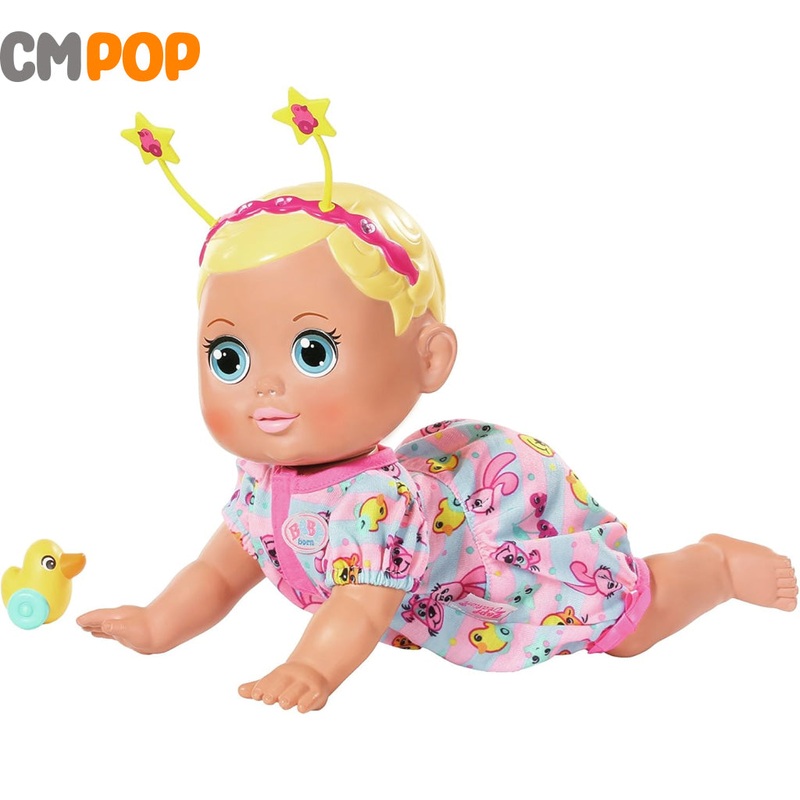 Baby Born Funny Faces Crawling Doll