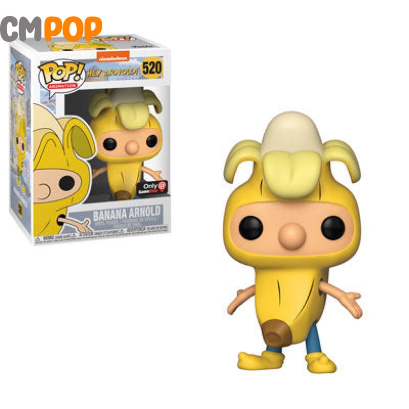 Banana Arnold - #520 - Funko Pop! - Animation - Nickelodeon - Hey Arnold - Game Stop Exclusive