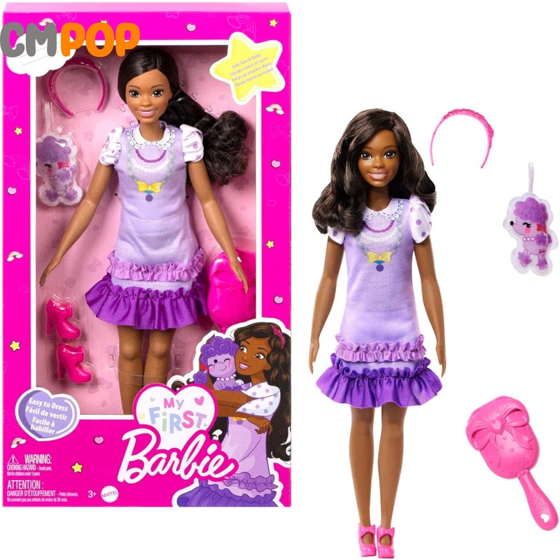 Barbie My First Barbie Doll - Brooklyn with Poodle