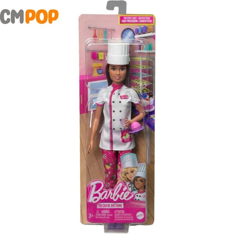 Barbie You Can Be Anything - Be Pastry Chef Doll