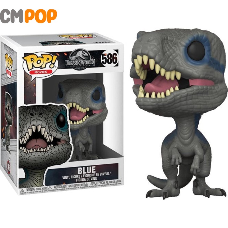 Blue - #586 - Funko Pop! - Jurassic World - Movies