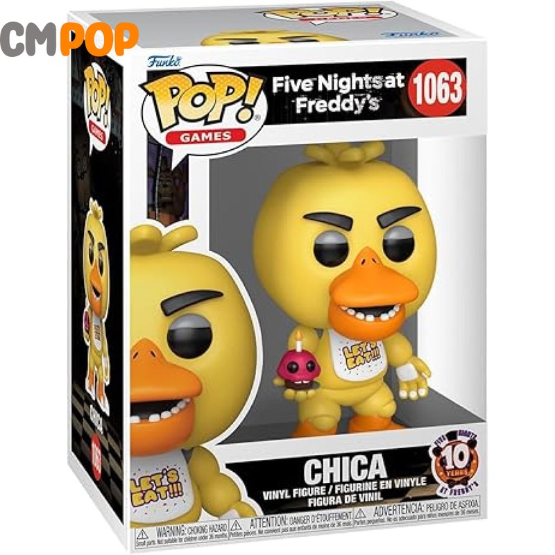Chica - #1063 - Funko Pop! - Games - Five Nights at Freddie's