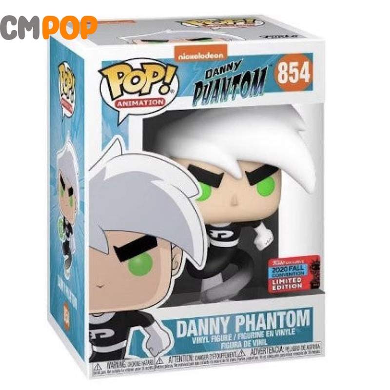 Danny Phantom - #854 - Funko Pop! - Animation - Nickelodeon - Danny Phantom - 2020 Fall Convention Limited Edition