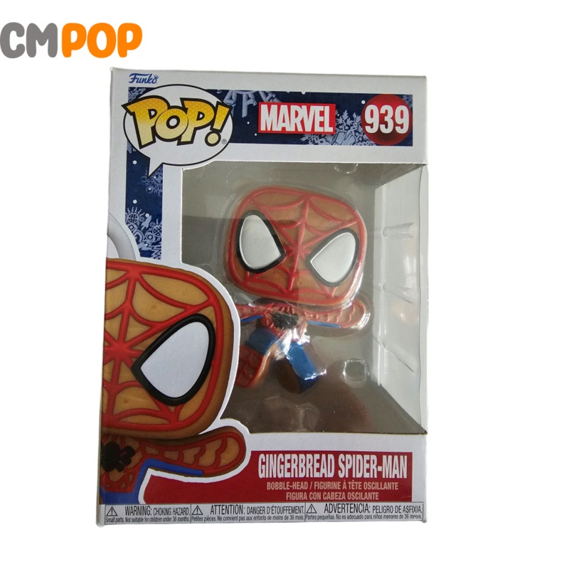 Gingerbread Spider-man - #939 - Funko Pop! - Marvel