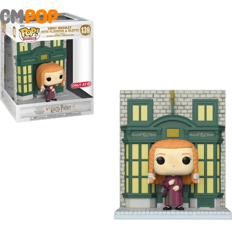 Ginny Weasley with Flourish and Blotts - #139 - Funko Pop! - Pop Deluxe  - Harry Potter - Target Exclusive