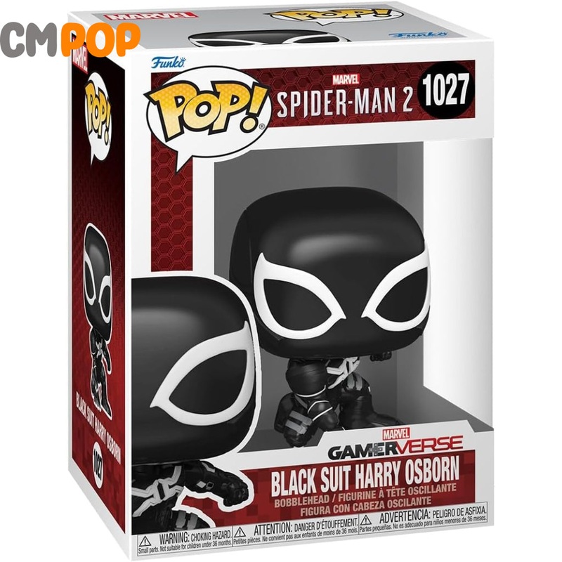 Harry Osborn (blacksuit) - #1027 - Funko Pop! - Games  - Spiderman