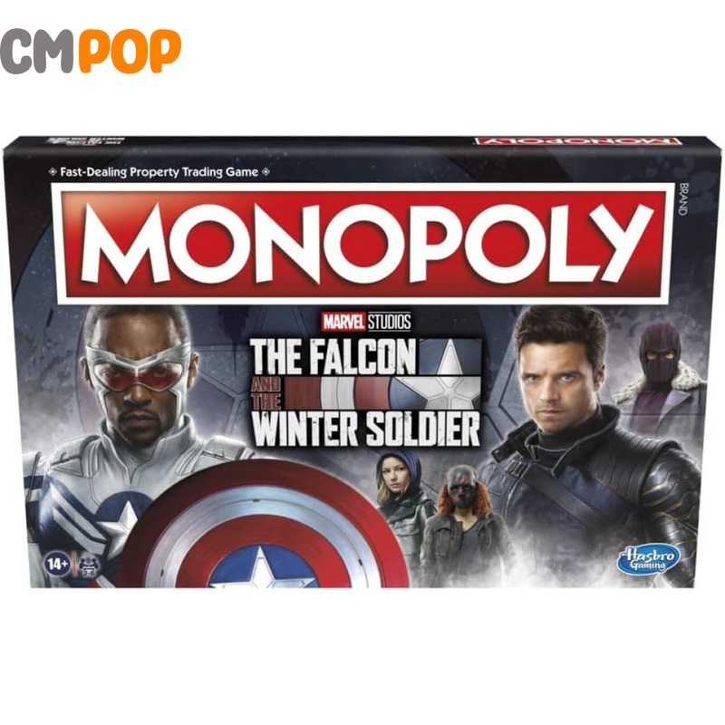 Hasbro Gaming: Monopoly - Marvel The Falcon and the Winter Soldier Edition