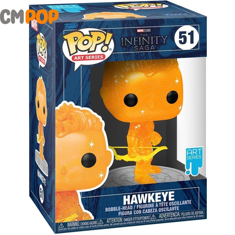 Hawkeye - #51 - Funko Pop! - Marvel - Infinity Saga - Art Series