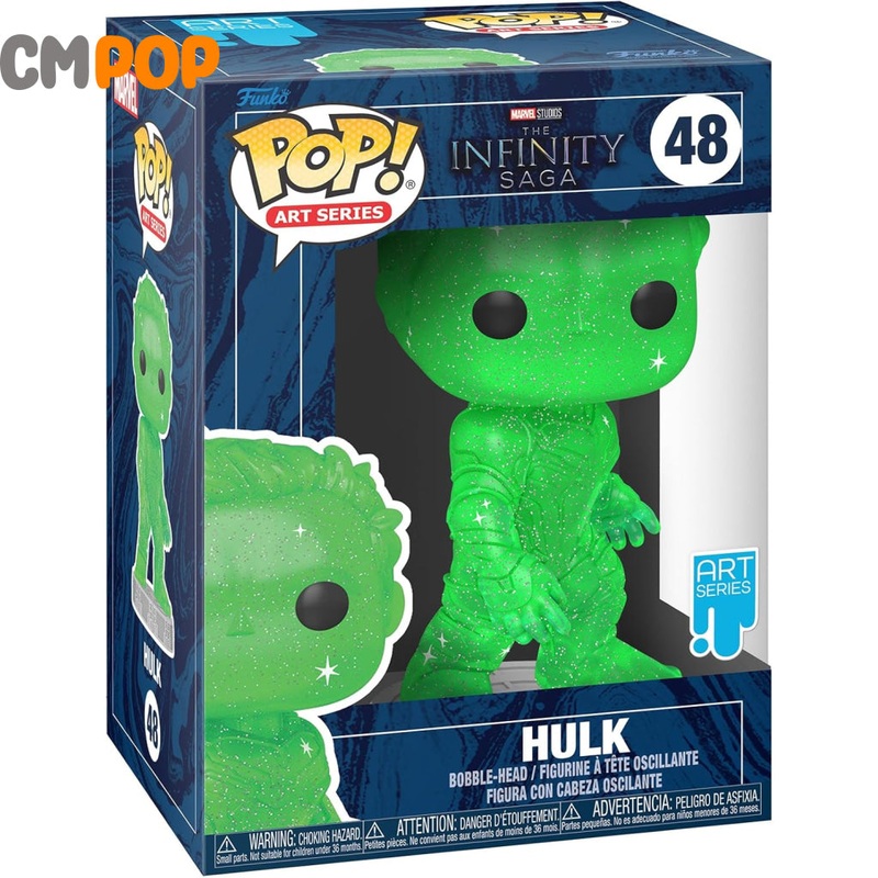 Hulk - #48- Funko Pop! - Marvel - Art Series  - The Infinity Saga