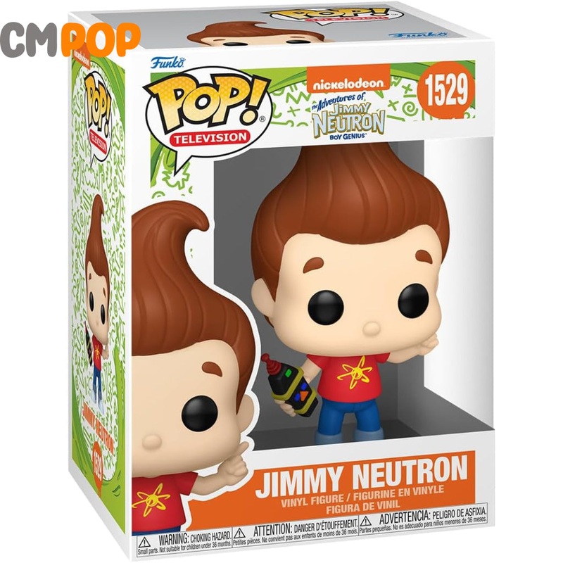 Jimmy Neutron  - #1529 - Funko Pop! - TV - Nickelodeon - Adventures of Jimmy Neutron