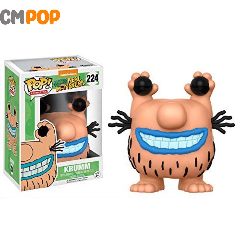 Krumm - #224 - Funko Pop! - Animation - Nickelodeon - Aaahh! Real Monsters