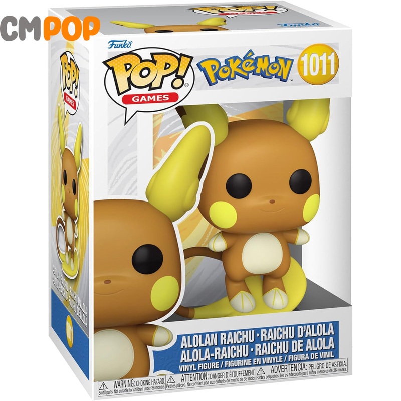 Raichu (Alolan)  - #1011 - Funko Pop! - Games - Pokemon