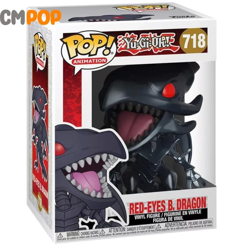 Red-Eyes B.Dragon - #718 - Funko Pop! - Animation - Yu-Gi-Oh!