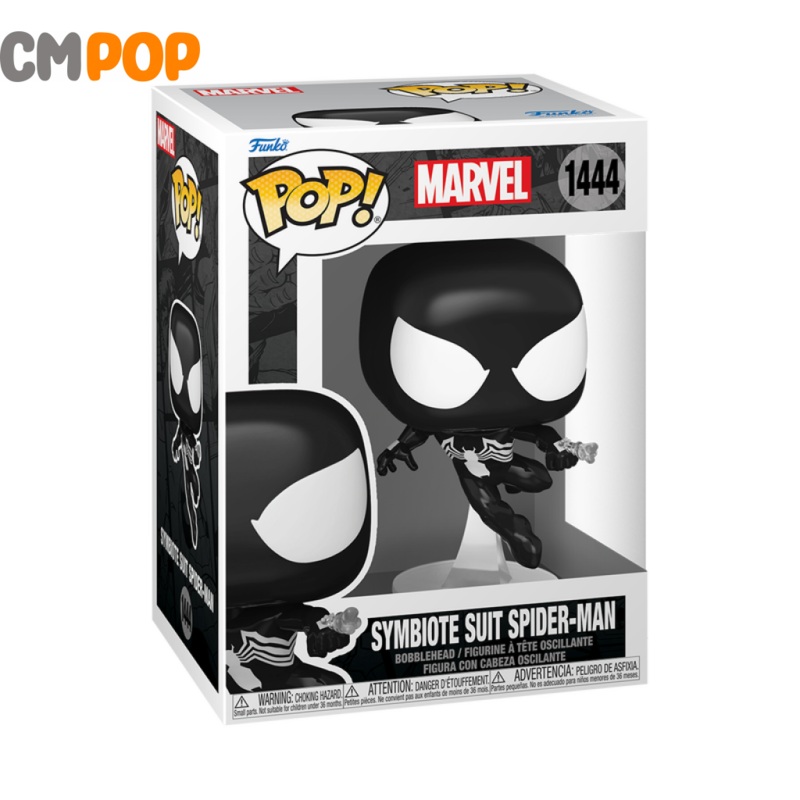 Symbiote Suit Spiderman #1444 - Funko Pop! - Marvel - Spiderman