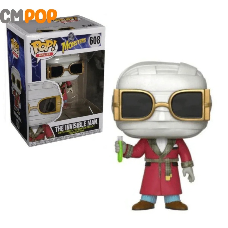 The Invisible Man - #608 - Funko Pop! - Movies - Monsters