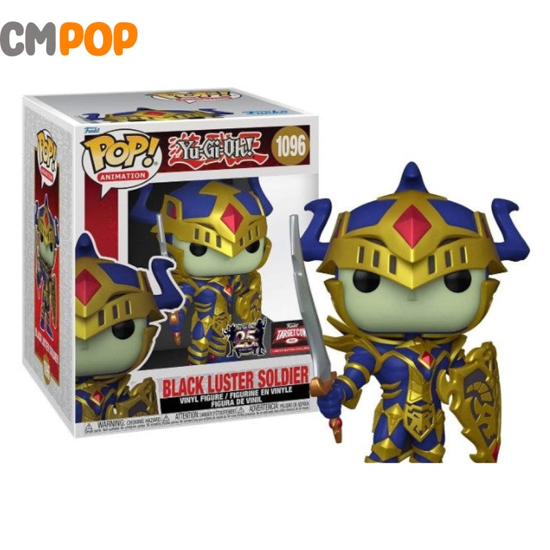 Black Luster Soldier - #1096- Funko Pop! - Pop Deluxe -Yu-Gi-Oh - Yu-Gu-Ph 25th Anniversary - Target Con Exclusive