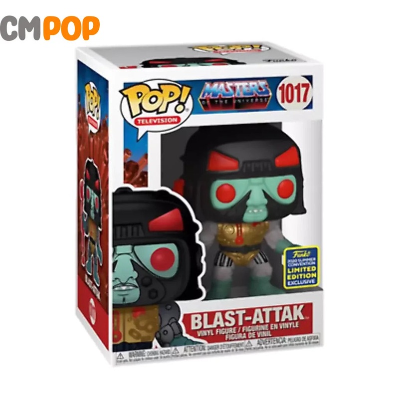 Blast-Attak - #1017 - Funko Pop! - Television - Masters Of The Universe - 2020 Convention Limited Edition