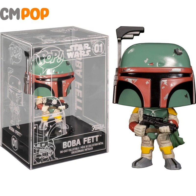 Boba Fett  - #01 - Funko Pop! - Die-Cast - Star Wars