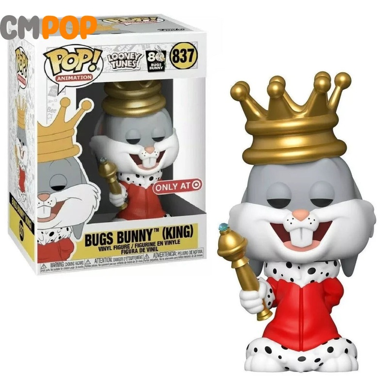 Bugs Bunny (King )- #837 - Funko Pop! - Looney Tunes - Target Exclusive