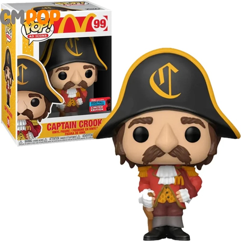 Captain Crook - #99 - Funko Pop! - Ad Icons - 2020 Convention Limited Edition