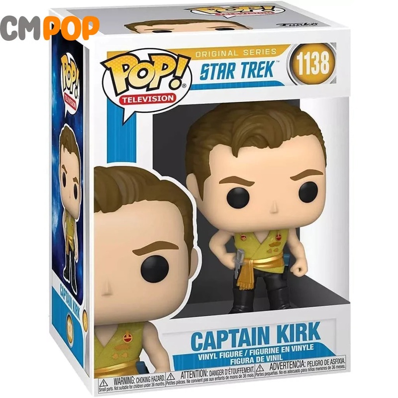 Captain Kirk - #1138 - Funko Pop! - Television - Star Trek