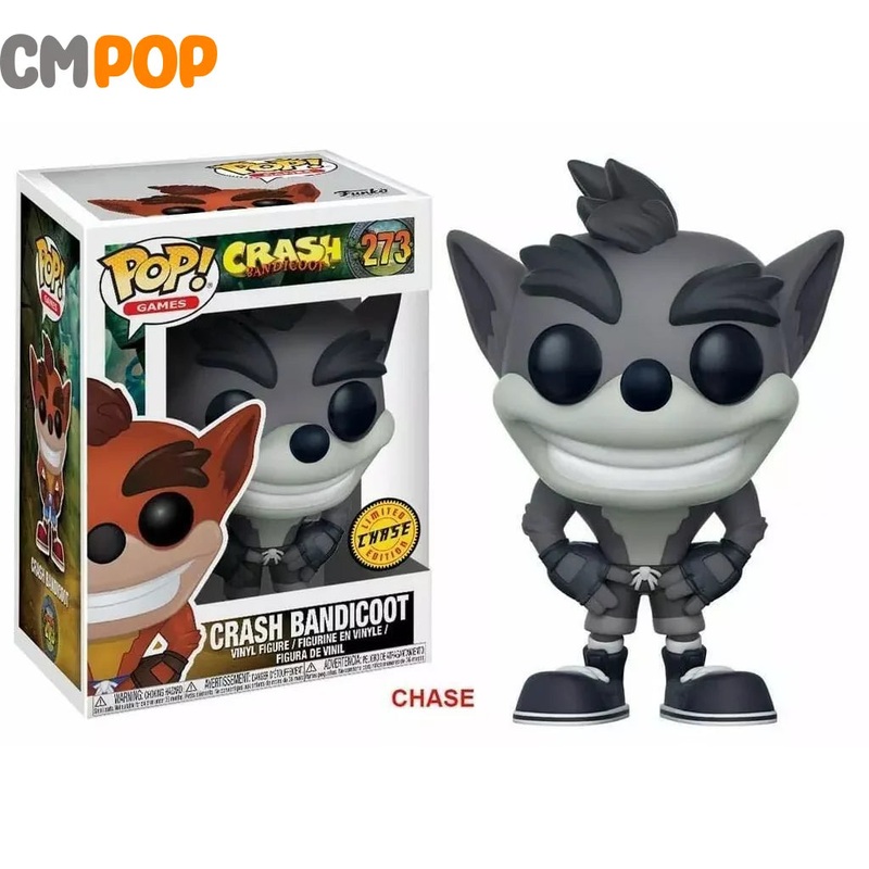 Crash Bandicoot - #273 - Funko Pop! - Games - Crash Bandicoot - Chase Limited Edition