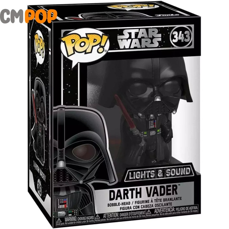 Darth Vader - #343 - Funko Pop! - Star Wars - Lights & Sounds