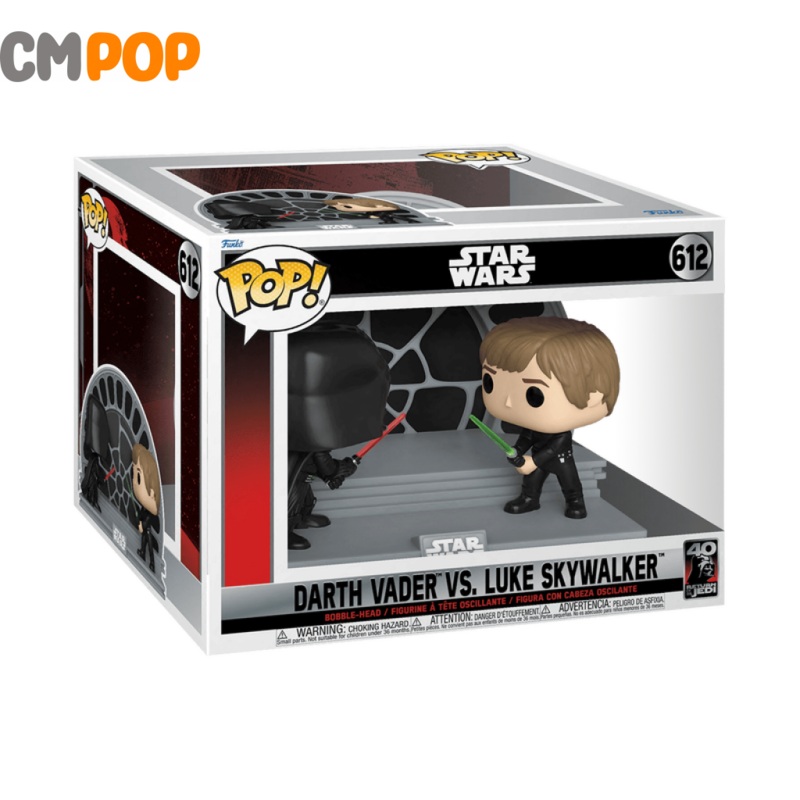 Darth Vader Vs Luke Skywalker  - #612 - Funko Pop! - Moment - StarWars