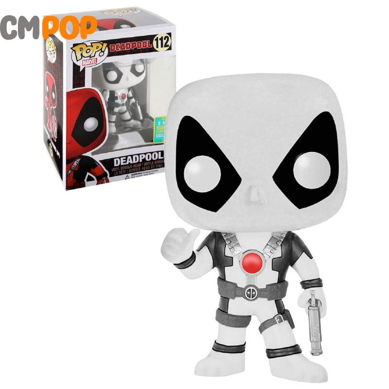 Deadpool (White) - #112 - Funko Pop! - Marvel Deadpool - 2016 Convention Exclusive