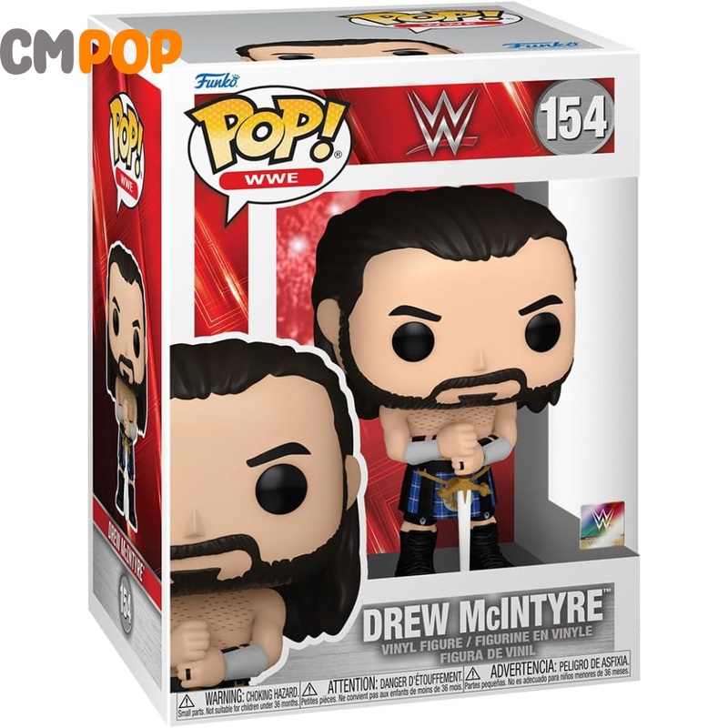 Drew McIntrye - #154 - Funko Pop! - WWE- Wrestling