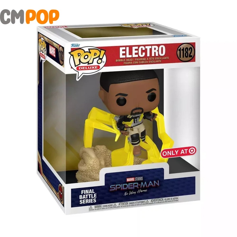Electro - #1182 - Funko Pop! - Pop Deluxe - Spiderman - No Way Home - Target Exclusive