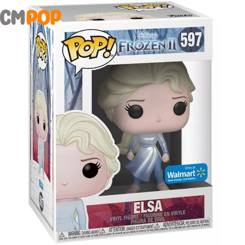 Elsa - #597 - Funko Pop! - Frozen 2 - Walmart Exclusive