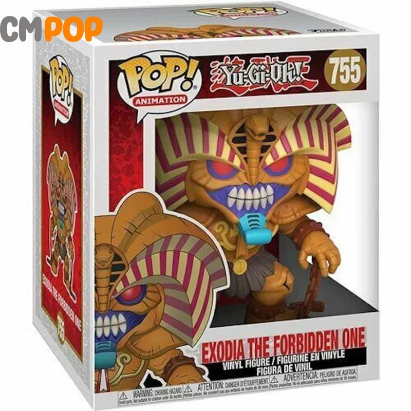 Exodia The Forbidden One - #755- Funko Pop! - Deluxe -  Animation -  Yu-Gi-Oh