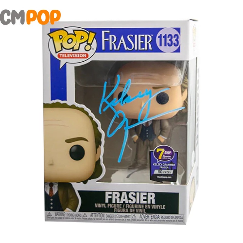 Fraiser  #1133 - Funko Pop! - Television - Fraiser - Signed by Kelsey Grammer ( 50 Pcs) - Certified Pop!