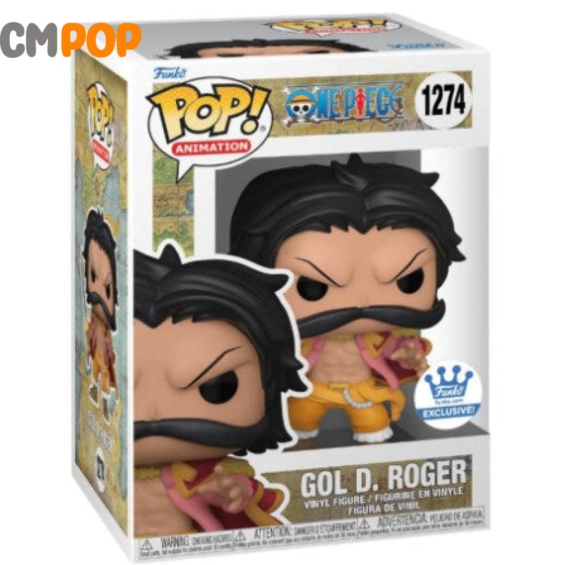 Gold Roger - #1274 - Funko Pop! - Animation - One Piece - Funko Exclusive
