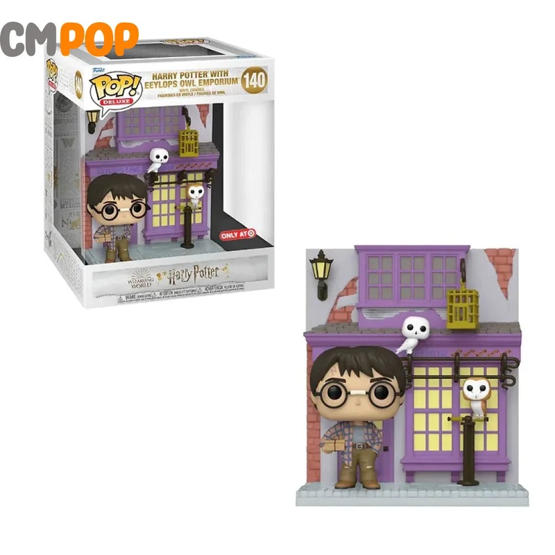 Harry Potter with Eeylops Owl Emporium - #140 - Funko Pop! - Pop Deluxe  - Harry Potter - Target Exclusive