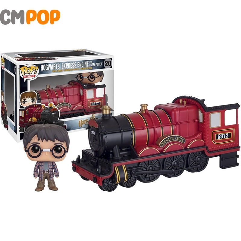 Hogwarts Express Carriage with Harry Potter - #20 - Funko Pop! - Pop Deluxe - Rides - Harry Potter