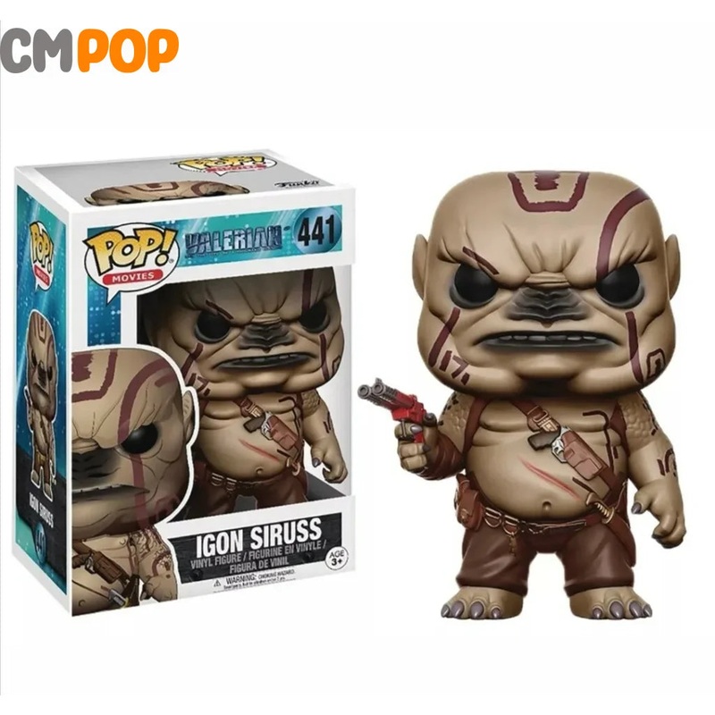 Igon Siruss - #441 - Funko Pop! - Movies - Valerian