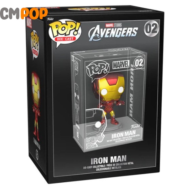 Iron Man  - #02 - Funko Pop! - Die-Cast - Marvel Studios Avengers