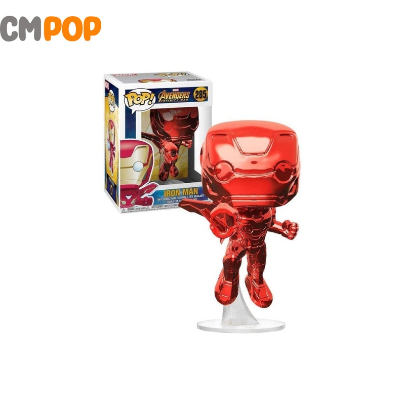 Iron Man Red Chrome - #285 - Funko Pop! - Marvel Avengers - Special Edition Exclusive