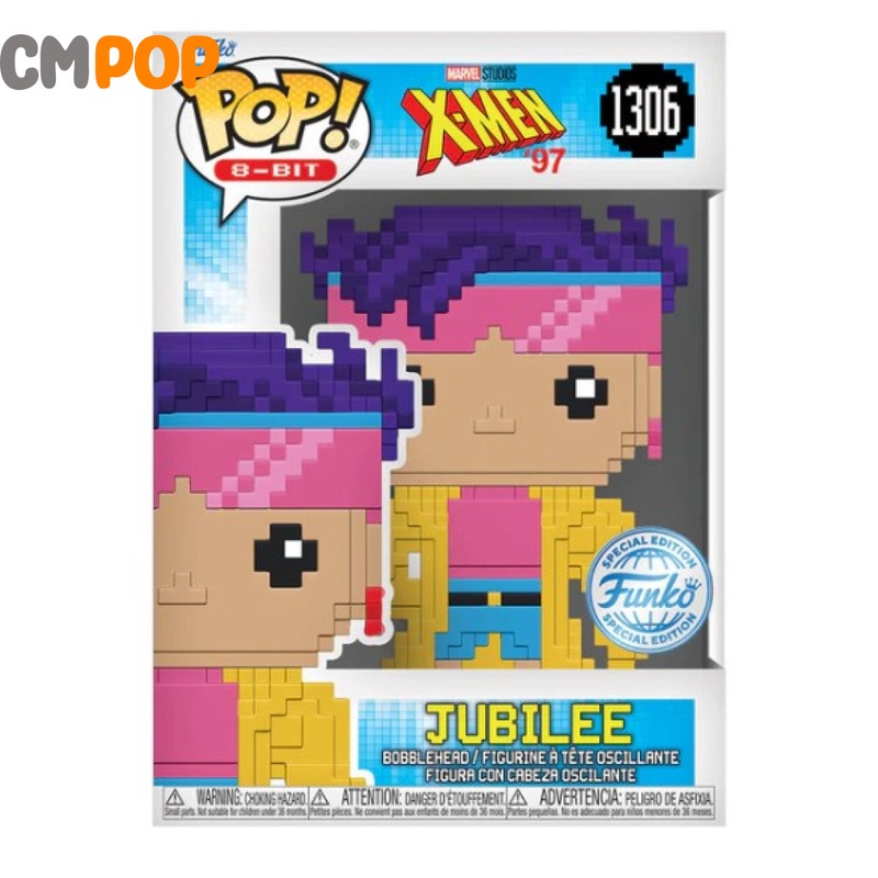 Jubilee - X-Men 97 8-Bit - #1306 - Funko Pop! - Marvel X-men - Funko Special Edition
