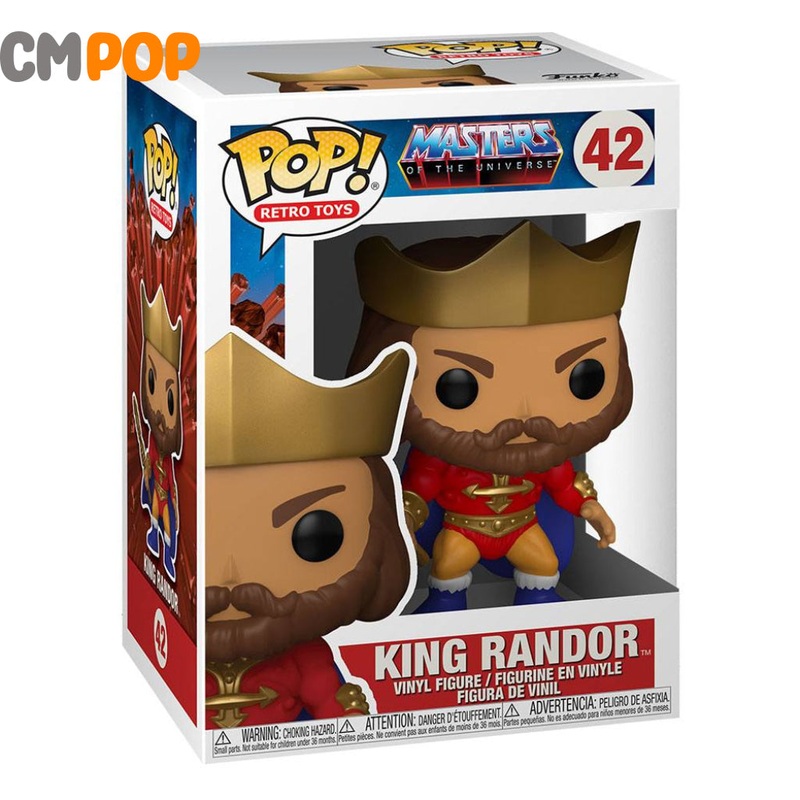 King Randor  - #42 - Funko Pop! - Retro Toys -  Masters of the Universe