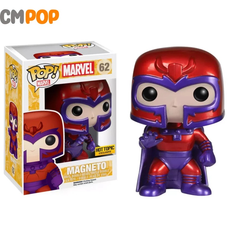 Magneto - #62 - Funko Pop! - Marvel - Hot Topic Exclusive