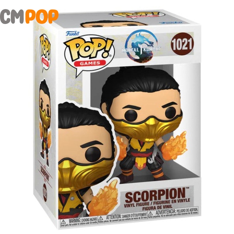 Scorpion  - #1021 - Funko Pop! - Games -Mortal Kombat 1