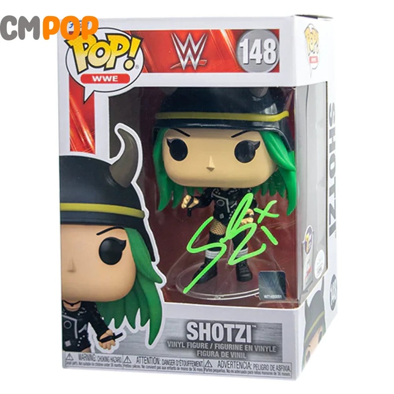 Shotzi - #149 - Funko Pop! - WWE - Signed by Shotzi - Certified Pop!